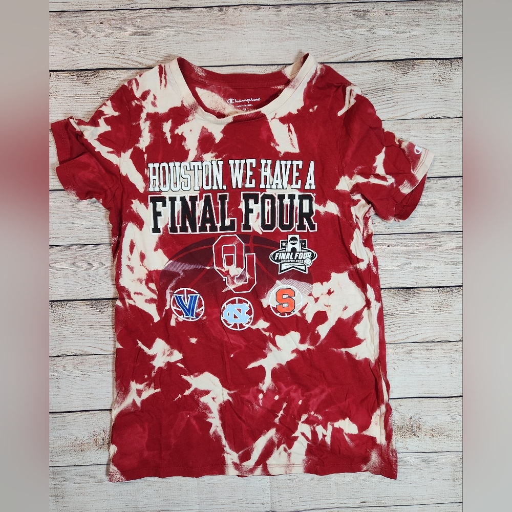 Final four 2016 bleached distressed t-shirt.‎ Medium